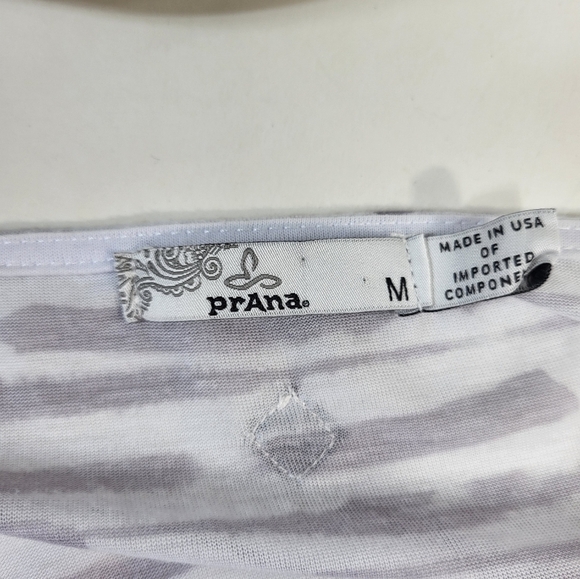 prAna Purple 3/4 Sleeve Top - Picture 6 of 6